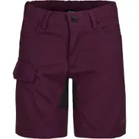 Urberg Juniors' Hiking Shorts 2.0 Dark Purple Retkeilyshortsit 110/116
