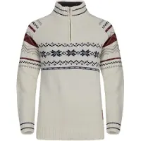 Gridarmor Women's Snøstjerne Half Zip Ullgenser Bright White Välikerrospuserot Bright White M