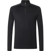 Super.natural Men's Arctic230 Zip 1/4 Jet Black Kerrasto yläosat S