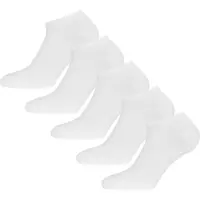 Urberg Bamboo Shaftless Sock 5-Pack Bright White 40-43
