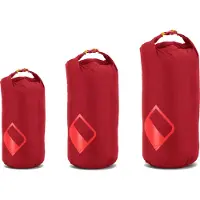 Helsport Trek Pro (L) Dry Bag Set Ruby Red/Sunset Yellow Pakkauspussit One Size