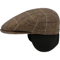 Stetson Men's Kent Wool EF Brown Herringbone Lippalakit 55