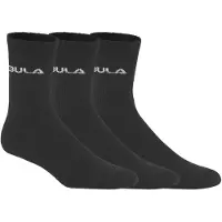 Bula Men's Classic Socks 3pk Black 37/39