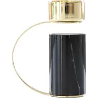 Cooee Design Heavy Tealight Carrara - Black - ONE SIZE