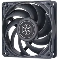 Silverstone VISTA 120, 120mm PWM-laitetuuletin, musta