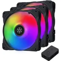 Silverstone Air Blazer 120i Lite, 120mm ARGB-laitetuuletinsarja + kontrolleri