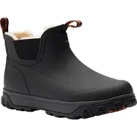Grundens Men's Deviation Sherpa Ankle Boot Black Kumisaappaat 46