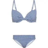 s.Oliver Bikini sininen / valkoinen
