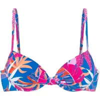 Buffalo Bikinitoppi sininen / minttu / vaaleanpunainen / fuksia