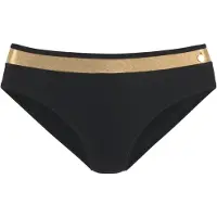 LASCANA Bikinihousut kullankeltainen / musta