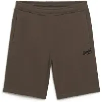 Superdry for man. M7110427A Essential Logo Knitted Shorts Brown (L), Casual, Cotton