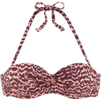 LASCANA Bikinitoppi pastellinpinkki / vaalea pinkki / viininpunainen