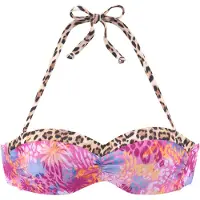 Buffalo Bikinitoppi monivärinen / roosa