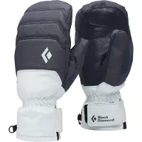 Black Diamond Women's Mission Mx Mitts Charcoal-Belay Blue Lasketteluhanskat S