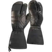 Black Diamond Guide Finger Gloves Black Lasketteluhanskat XXL