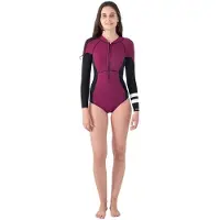 Hurley Advant Texture 2/2 Mm Naisten Pitkähihainen Shorty-märkäpuku Etuvetoketjulla
