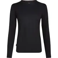 Icebreaker W Mer 125 Cool-Lite Sphere Iii Ls Tee - Black - XS