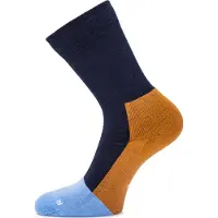 Ulvang Hero Warm Crew Sock Navy Blue/ Cathay Spice / Provence Blue Retkeilysukat 34-36