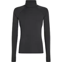 Icebreaker Men's Merino 300 Merinofine Polar Long Sleeve Roll Neck Black Kerrasto yläosat L