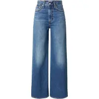 Levi's for woman. A6081-0012 Ribcage Wide Leg Jeans blue (29/30), Casual, Cotton, Denim