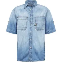 G-Star Slanted Double Pocket Shirt - Light blue - Men
