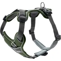 Hunter - Hundsele Divo Grön/Grå L Bröstmått 72-100cm - Koirat - Kaulapannat