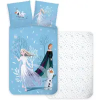 BrandMac Pussilakanasetti Frozen Snowing Day, 140x200cm, 70x90 cm