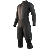 Mystic Brand Flatlock 3/2mm Pitkähihainen Shorty-märkäpuku Takavetoketjulla