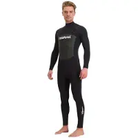 Mistral Gale Force 3/2 Mm Pitkähihainen Neopreenipuku Jossa Vetoketju Selässä