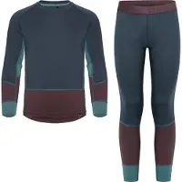 Urberg Juniors' Tree Base Layer Set Blue Nights Kerrasto setit 122/128