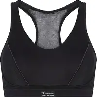 Shock Absorber Pump Padded Sports Bra - Black - D x 70