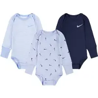 Nike Kids Essentials Pitkähihainen Body 3 Yksiköt