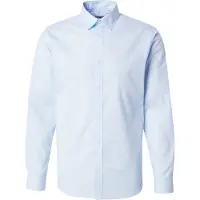 JJ REBEL Jrebgavin Solid Shirt Ls Noos - Blue - XXL