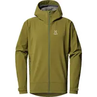 Haglöfs Men's Chilly Softshell Hood Olive Green Ulkoilutakit M
