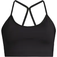 Casall Sleek Strappy Sports Bra - Black - M