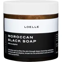 Loelle Moroccan Black Soap 150 g