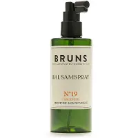 BRUNS Products Nr19 Unscented Balsamspray Hajusteeton Hoitoainespray 200ml