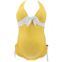Petit Amour Tankini 'Annie' keltainen / valkoinen