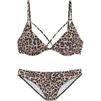 Bruno Banani Bikini ruskea / musta