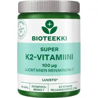 Bioteekki Super K2-vitamiini kapseli 60 kpl