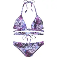 Bruno Banani Bikini taivaansininen / antrasiitti / lila / marjat