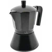 Jata Italian Coffee Pot JATA CFI9 Black Aluminium 9 Cups