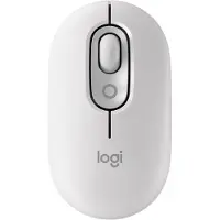 Logitech – LOGI POP Mouse with emoji - OFF-WHITE (910-007411)