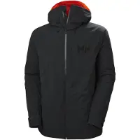 Helly Hansen Men's Powderface Jacket Black Laskettelutakit vuorelliset S