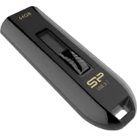 Silicon Power Blaze B21, 32 GB, USB A-tyyppi, 3.2 Gen 1 (3.1 Gen 1), Liuku, 8,93 g, Musta (SP032GBUF3B21V1K)