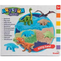 Art & Fun Toys Art & Fun Playsand Set Dinosaurs - Multi/patterned - ONE SIZE