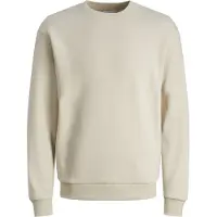 Jack & Jones Jjebradley Sweat Crew Noos - Cream - S