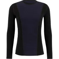 Ulvang Men's Peak Map Crew Baselayer Black/Navy Blue Kerrasto yläosat S
