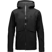 Black Diamond Men's Factor Shell Black Laskettelutakit vuorettomat S