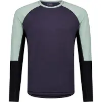 Mons Royale Men's Olympus Long Sleeve Dew/9 Iron/black Kerrasto yläosat S